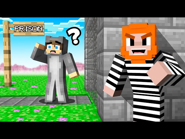 I Became a CRIMINAL in Minecraft Cherry Island