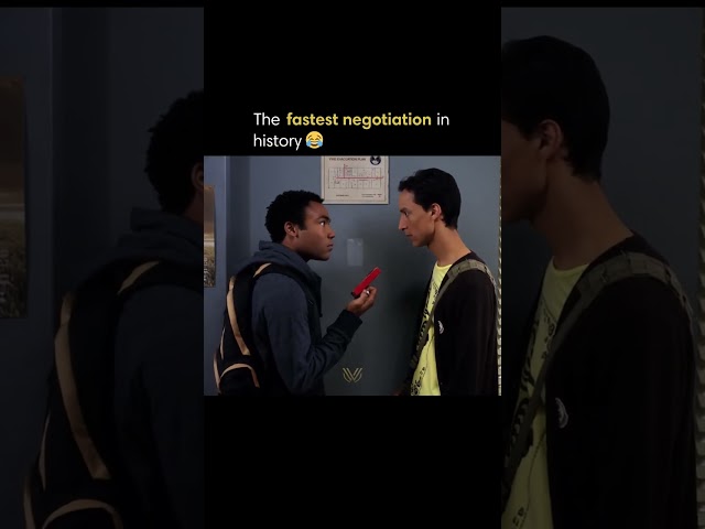 The fastest negotiation in history