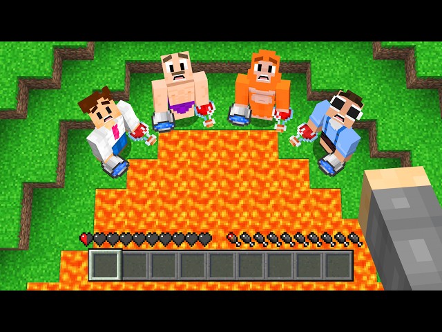 Minecraft, But if I DIE my Friends Lose...