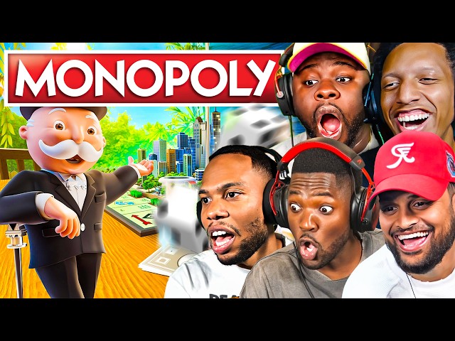 THE GAME WAS SO CRAZY WE SWITCHED TO IRL! (Monopoly and Gang Beasts)