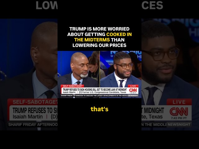 Trump doesn’t give a rat’s tail about lowering our prices. #isaiahmartin #debate #democrats