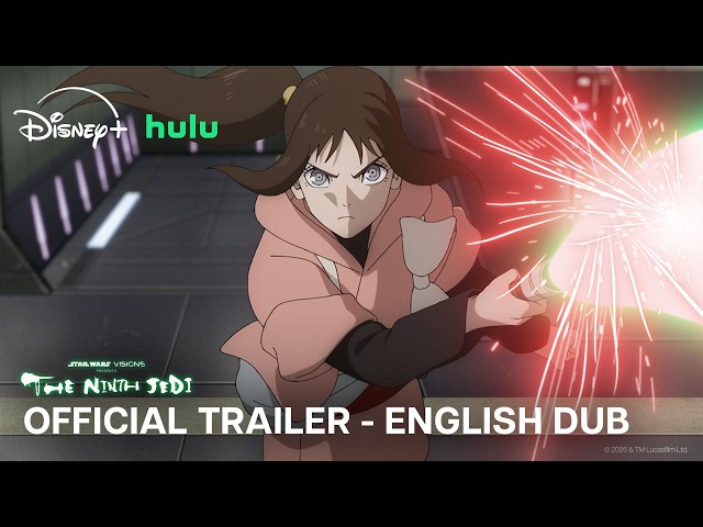 Star Wars: Visions Presents - The Ninth Jedi | English Dub Trailer | August 5 on Disney+ and Hulu