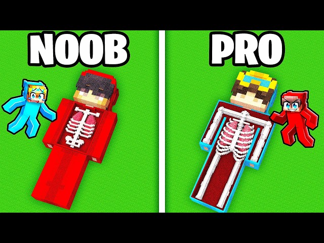NOOB vs PRO: SECRET BODY Competition!