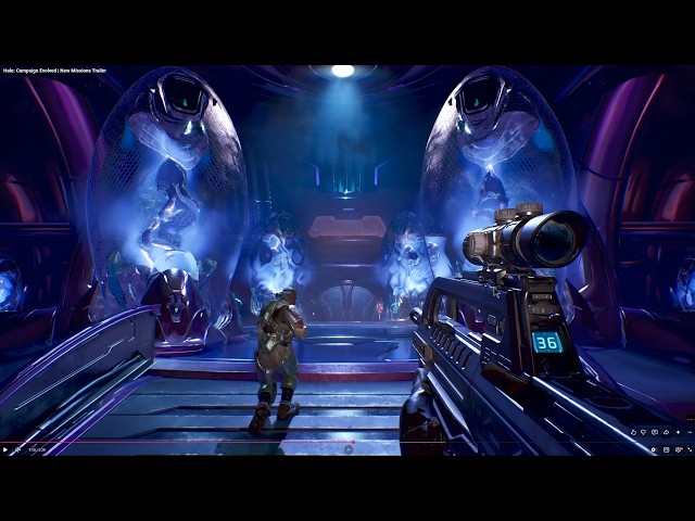 HOLY SH*T - it's a NEW HALO GAME!!! Full Gameplay Trailer Breakdown!