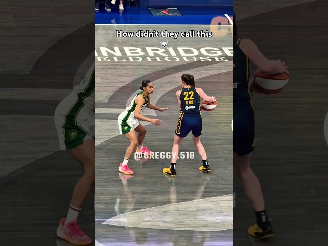 Was this a travel? #basketball #caitlinclark