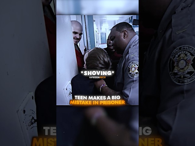 Teen Makes a BIG MISTAKE In Prison 😦