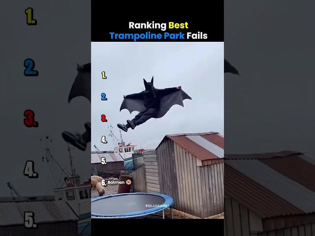 Ranking Best Trampoline Park Fails 😂