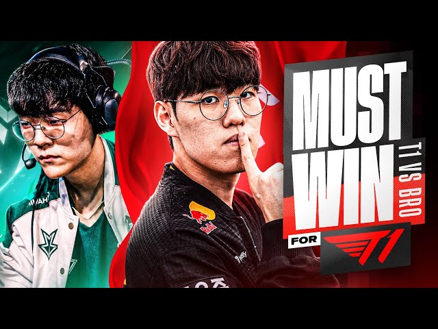 THIS IS A MUST WIN FOR T1 - T1 VS BRO - LCK SPRING 2026