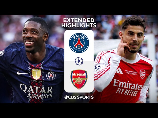 PSG vs. Arsenal: Extended Highlights | UCL Final | CBS Sports Golazo