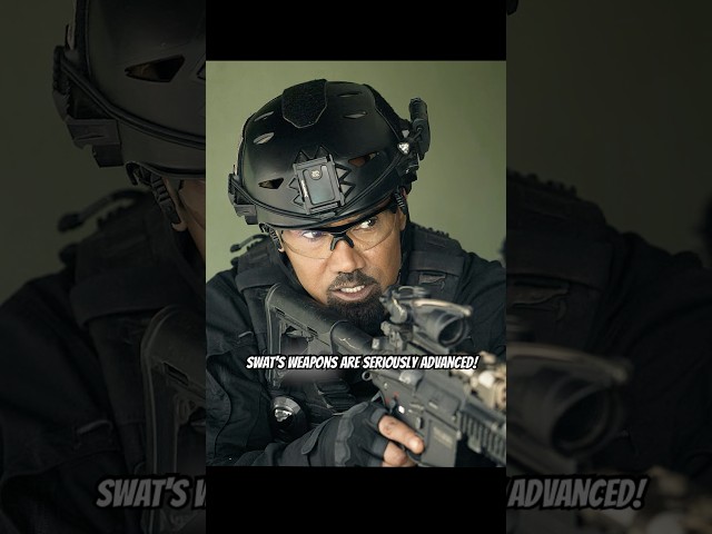 SWAT's weapons are seriously advanced!#foryou #swat #shortvideo