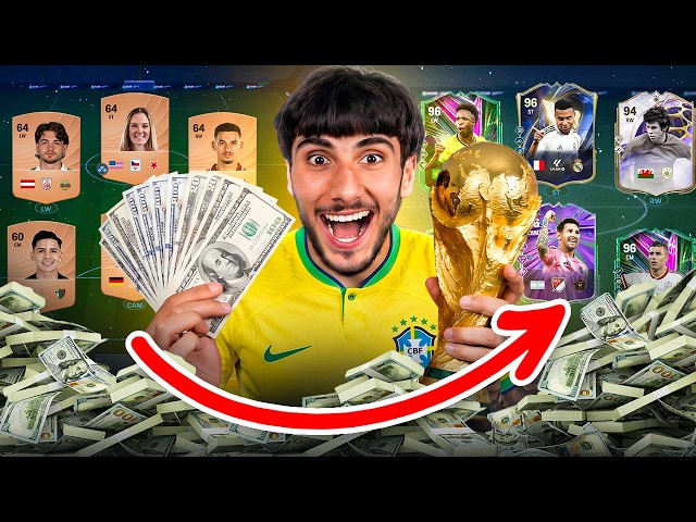 I Spent £5000 to UPGRADE MY SUBSCRIBERS FC 26 Accounts! (World Cup Edition)