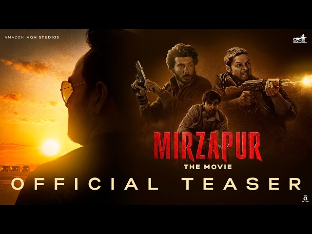 Mirzapur The Movie | Official Hindi Teaser | Pankaj Tripathi | Ali Fazal | Divyenndu | 4th Sept