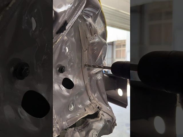 Don't Replace It! Fixing a Smashed XPeng P7 Without Paint!