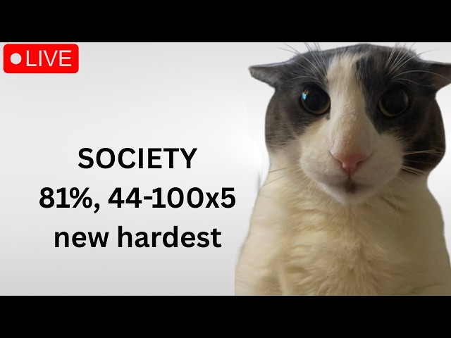 🔴SOCIETY 86% // 44-100x6 🔴 STREAM 7 lets win :3