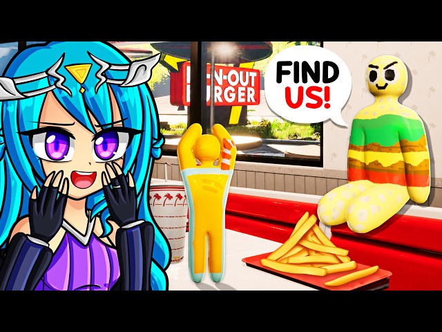 Hiding as FAST FOOD in Meccha Chameleon!