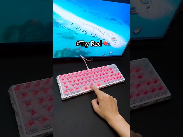 What’s your favorite RGB color?#keyboard #rgbkeyboard #rgbsetup