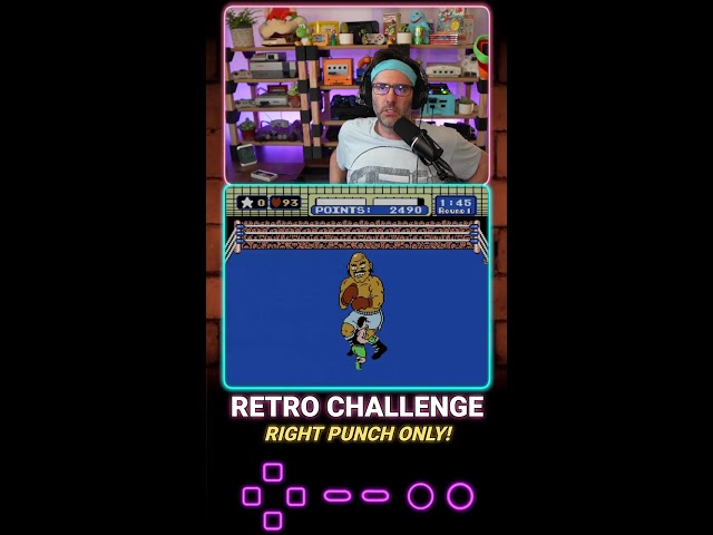 MIKE TYSON'S PUNCH-OUT - RIGHT PUNCH CHALLENGE (Portrait)