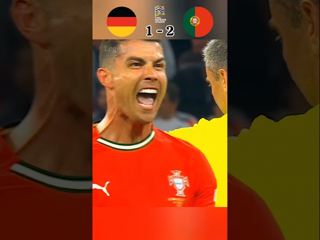 Germany VS Portugal Semifinal Nation League 2025. #shorts #germany #portugal #semifinal #ronaldo