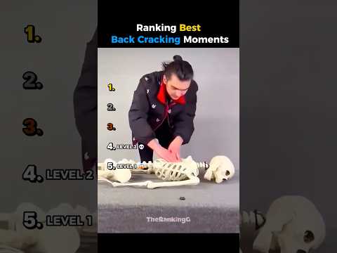 Ranking Best Back Cracking Moments 😂 #usa