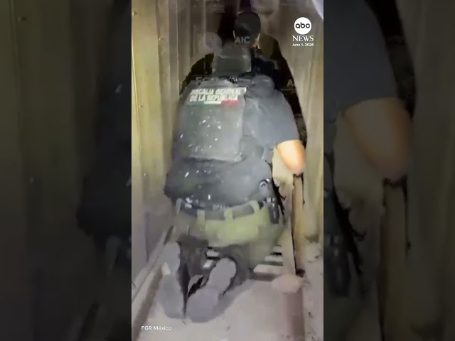 Mexican authorities uncover cross-border tunnel in Tijuana