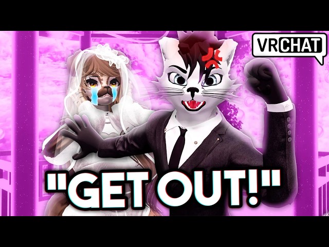 I Crashed A VR Chat Wedding