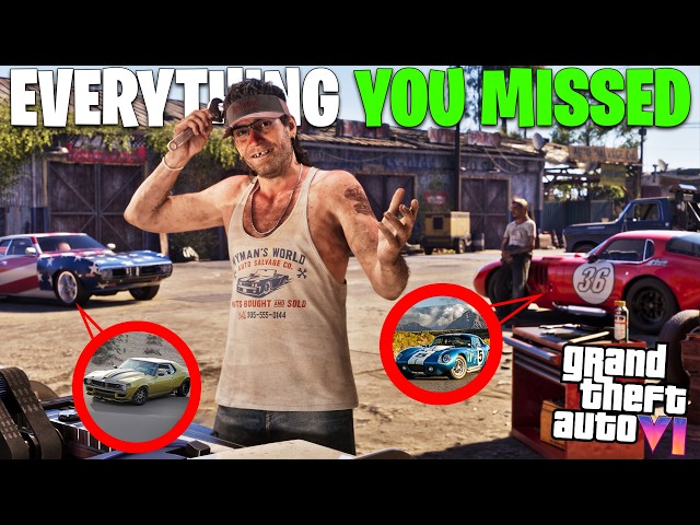 Every Single Detail & Teaser You Missed in the 63 New GTA 6 Screenshots