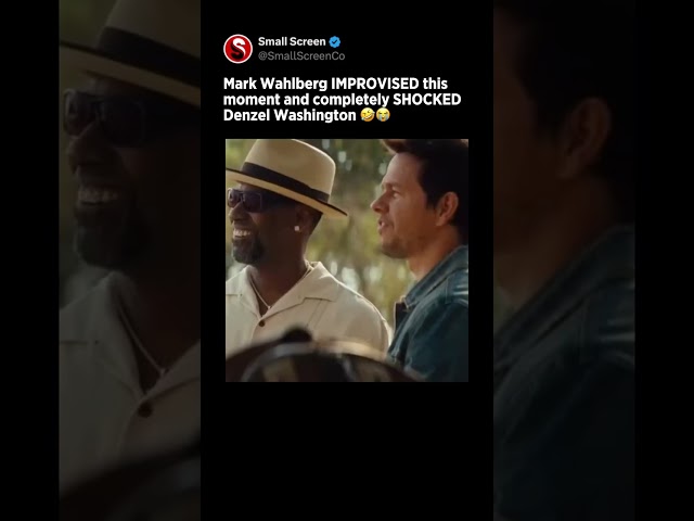 Mark Wahlberg BROKE Denzel With This Improvised Line! 🤣😭