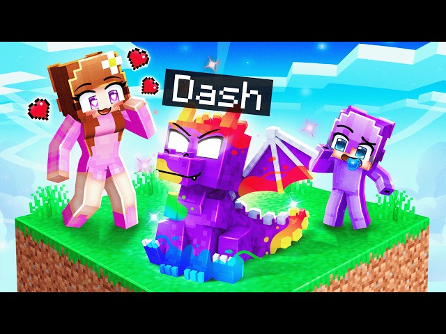 I Pretended to be a BABY DRAGON on an OP One Chunk!