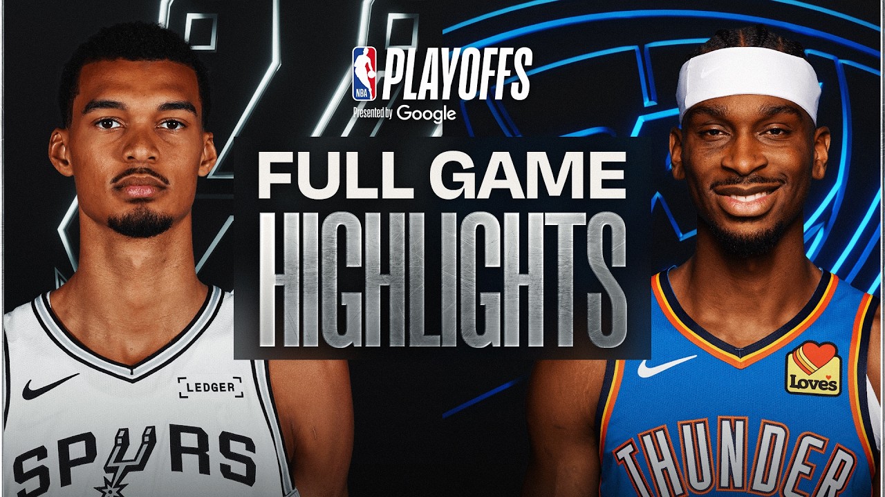 #2 SPURS at #1 THUNDER | FULL GAME 1 HIGHLIGHTS | May 18, 2026