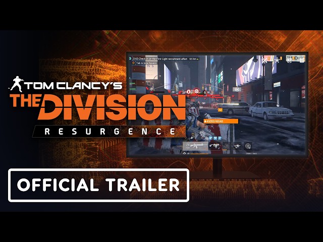 The Division Resurgence - Official Steam Announcement Teaser Trailer