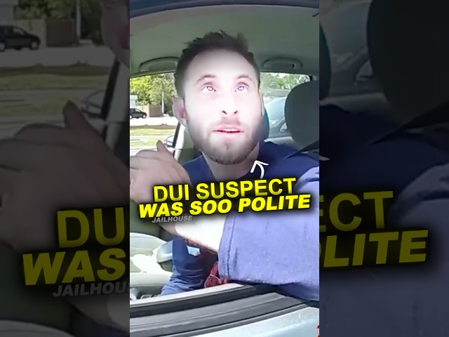 Most Polite DUI Suspect Ever