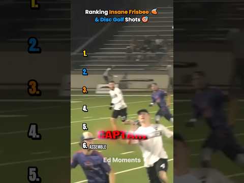 INSANE FRISBEE & DISC GOLF SHOTS MOMENTS  #usa