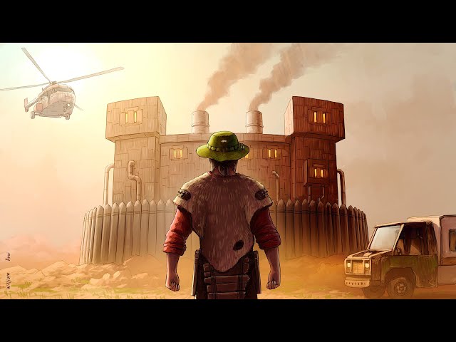 I Lived in a factory surrounded by clans in Rust...