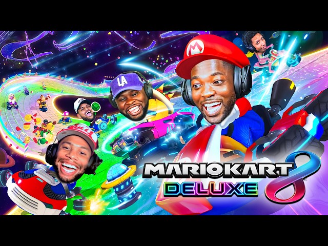 THE FRIENDLY RACES ARE OVER! IT’S TIME TO HOOP! (Mario Kart 8)