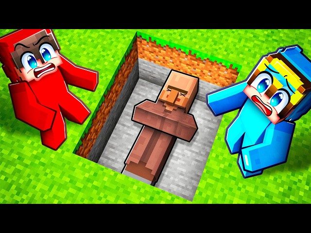 I Found a BURIED VILLAGER in Minecraft..