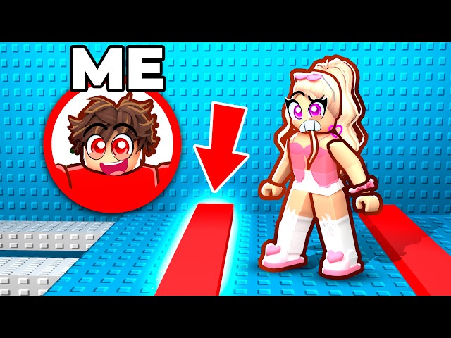 Trolling My Friends in Roblox Hide & Seek Tower!