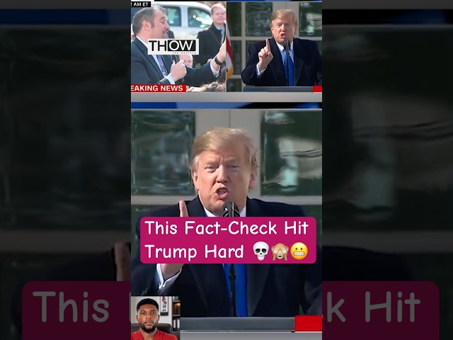 This Reporter Didn’t Let Trump Slide 😬