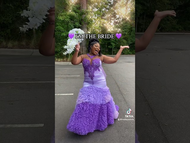 💜 I’m Not The Bride 💜 Bridal Party Addition #bridesmaidfashion #bride #bridalcouture #mellacouture