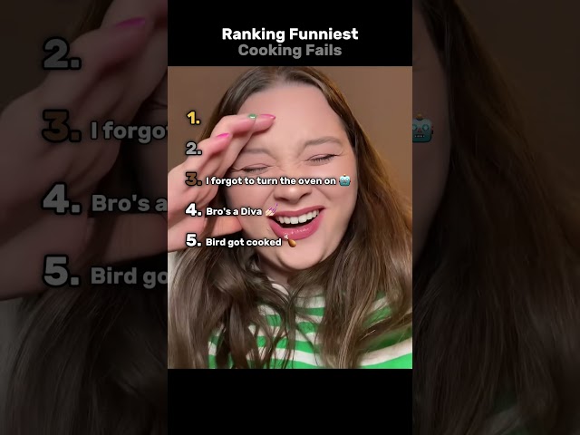 Ranking Funniest Cooking Fails😂❤️ #ranking #tiktok #funnymoments #moments #cookingfails